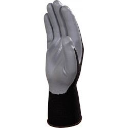 Плетени ракавици 100 полиестер двоен премаз од нитрил на дланка и врвови на прсти маслоотпорни отпорни на абразија